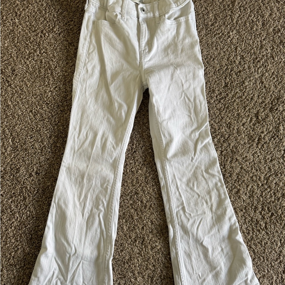 White Flared Jeans